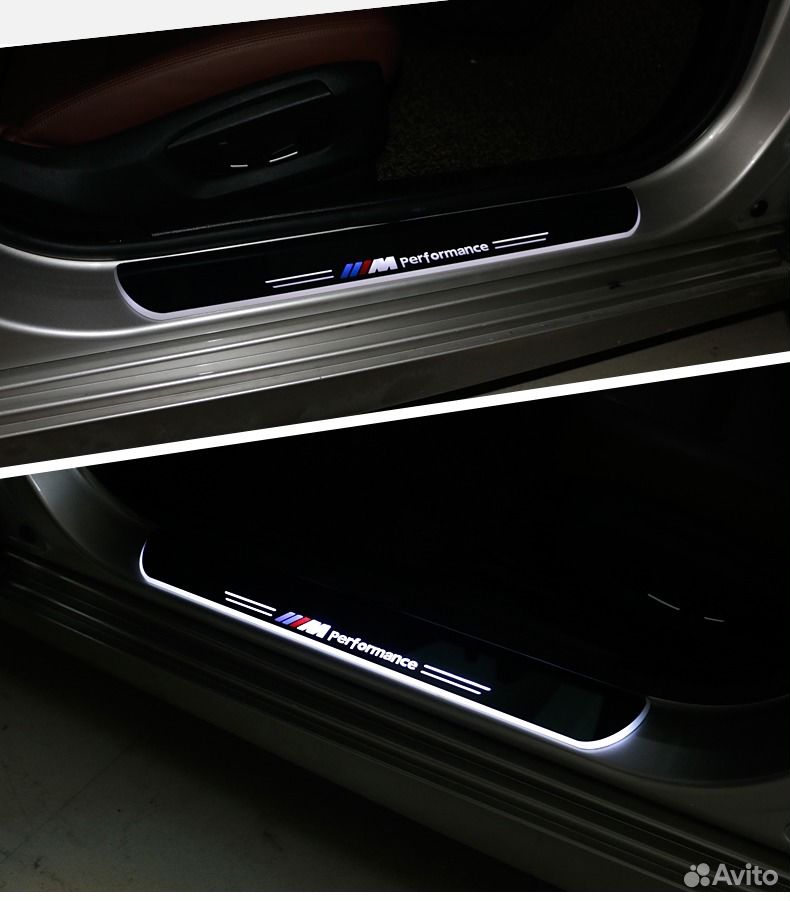 Накладки на пороги Premium для Mercedes-Benz GLK
