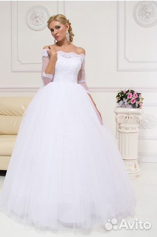 Новое свадебное платье 46844 Много в наличии