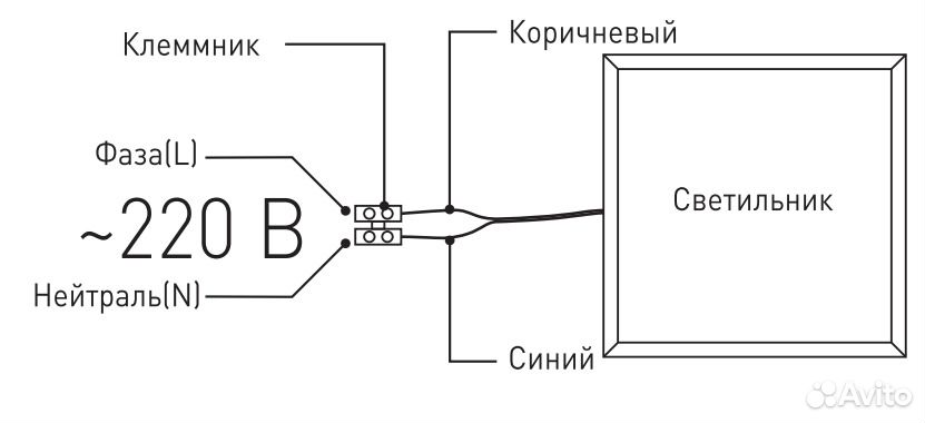 Схема светодиодной лампы армстронг