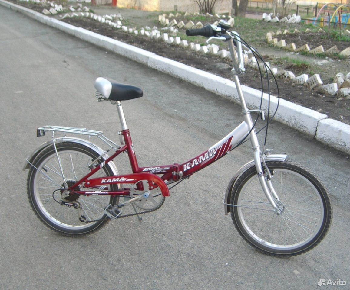 Складной велосипед кама фото