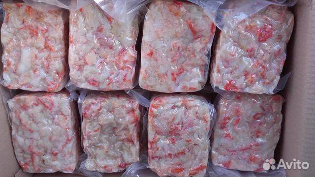 Салатное мясо краба стригуна оптом купить на Зозу.ру - фотография № 1