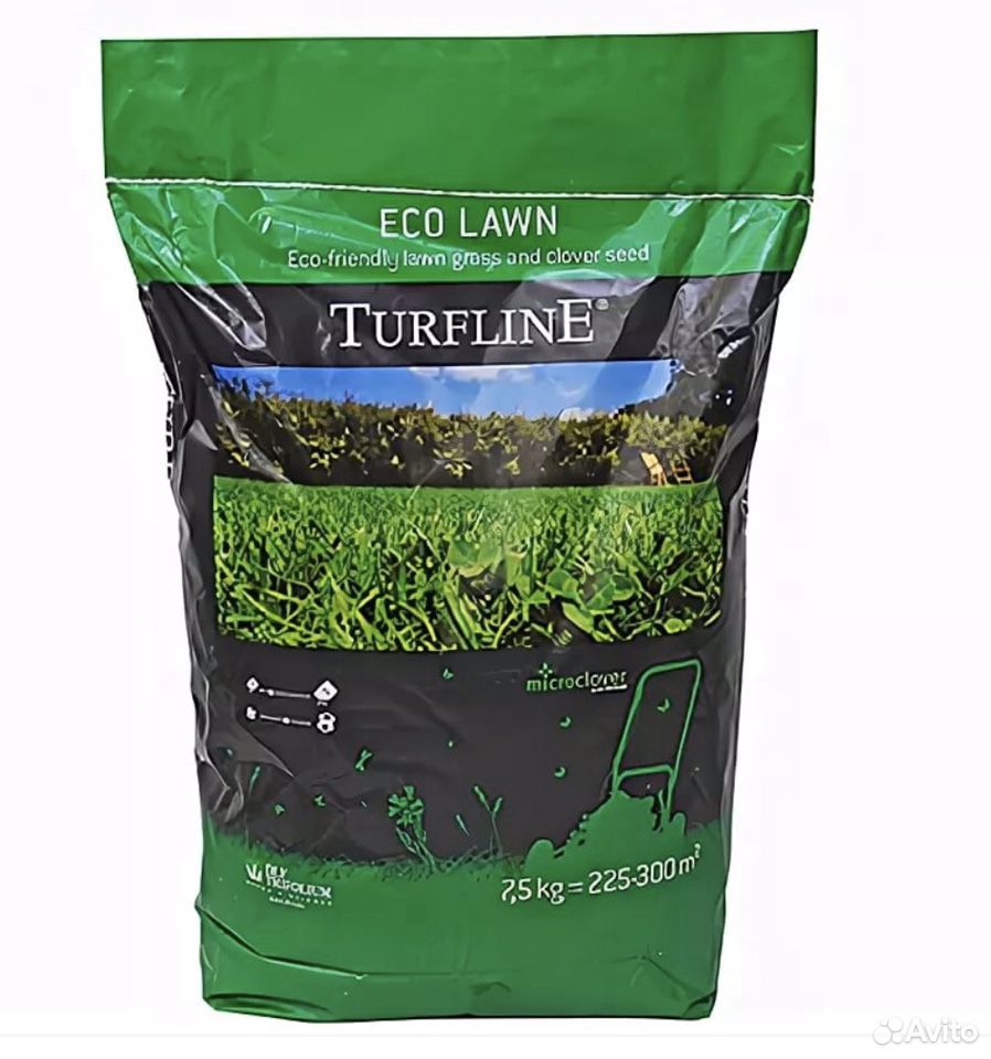 Газонная смесь "Eco Lawn" ("эко Лоун"). Трава газонная Turfline 7.5. Газон DLF Lawn Shadow 1 кг. Микроклевер Turfline. Купить смесь трав