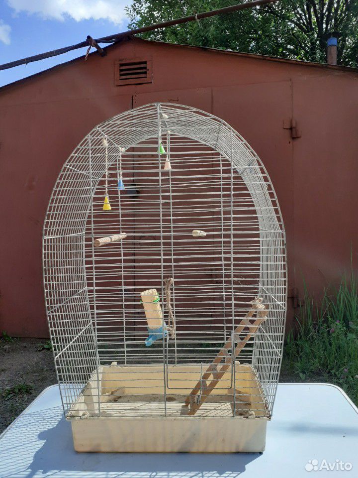 Клетка для птички купить на Зозу.ру - фотография № 1