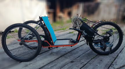 Хэндбайк, трёхколёсный велосипед с ручным приводом
