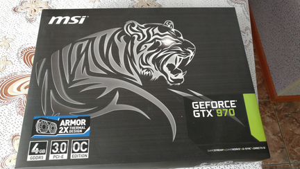 Видеокарта MSI GeForce GTX 970 4g