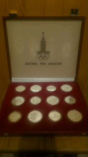 Монеты Олимпиады 1980 год