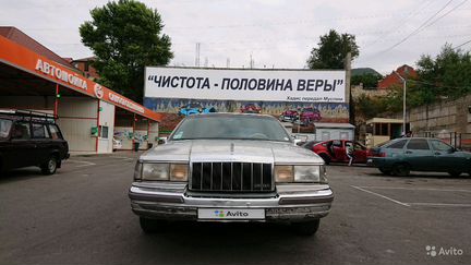 Lincoln Town Car 4.9 AT, 1989, седан