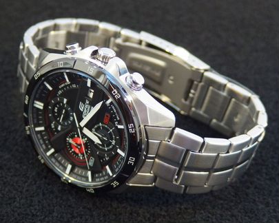 Новые мужские часы хронограф casio EFR-556DB-1A