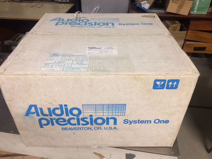 Audio precision System One