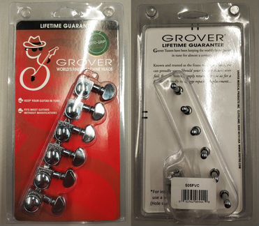 Grover 505FVC колки локовые 6 штук в линию хром