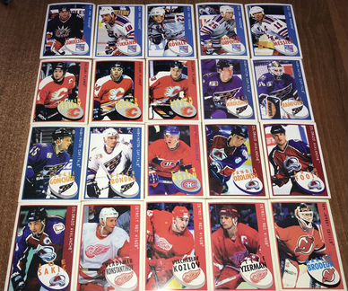 Наклейки Panini NHL Hockey 97-98