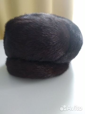 Меховая норковая шапка женская
