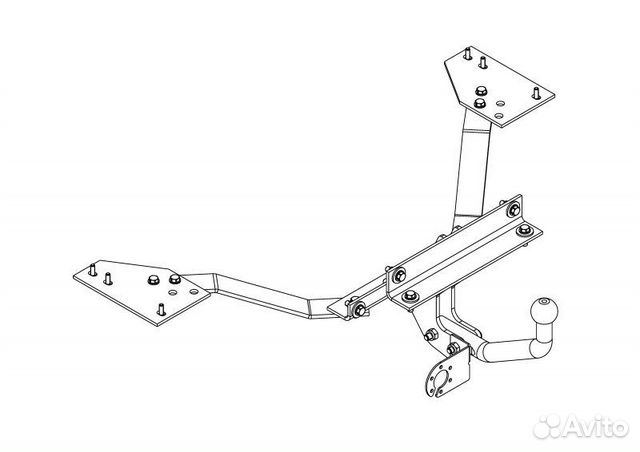 Фаркоп на Volvo S40 / V50 (2004)