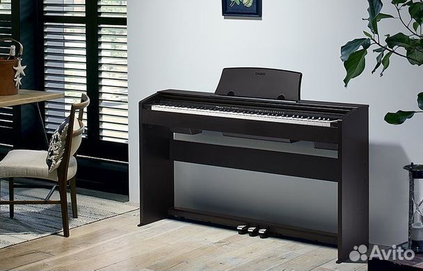 Цифровое пианино Casio Privia PX-770 BK черное