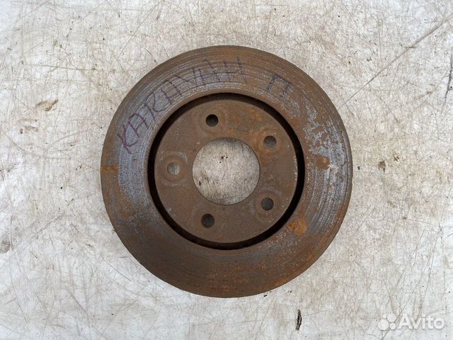 Dodge caravan передний тормозной диск