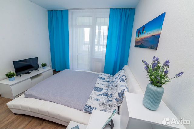 

1-к. квартира, 35 м², 2 кровати