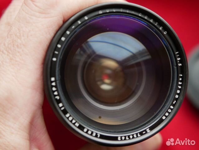Редкая Sigma 39-80 f3,5 байонет pentax K