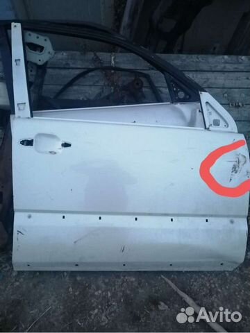 Дверь передняя правая toyota land cruiser prado 12