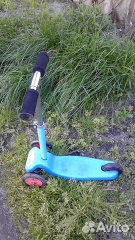 Самокат детский трехколесный бу