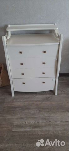 Детская мебель(кровать, матрас, комод, качели 2в1