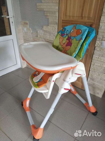 Стульчик для кормления chicco polly