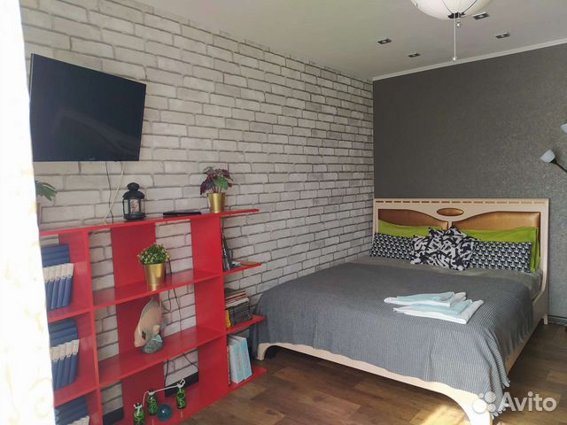 

1-к. квартира, 40 м², 2 кровати