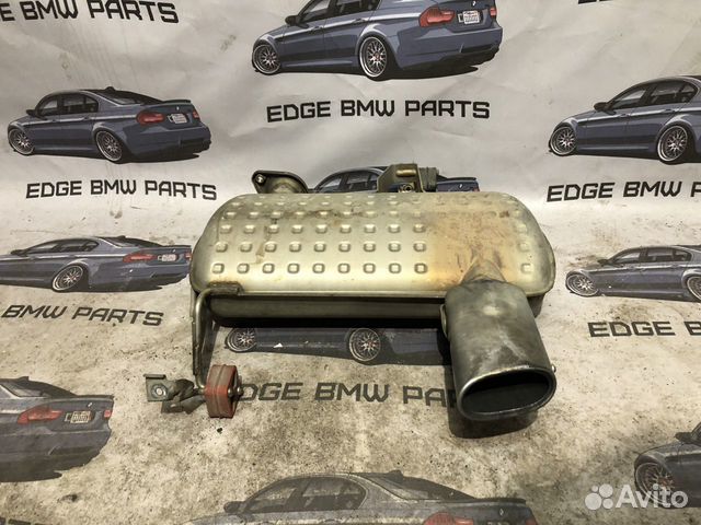 Задняя банка глушителя N45 N46 BMW E92 E93
