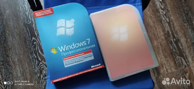 Windows 7 Pro 64 SP1 Russian Blue Label (BOX)