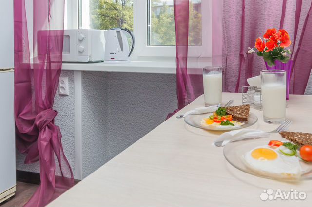 

1-к. квартира, 38 м², 2 кровати
