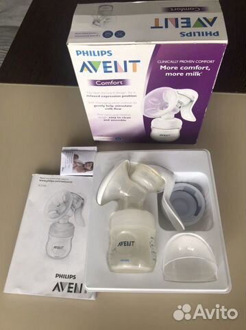 Молокоотсос avent ручной