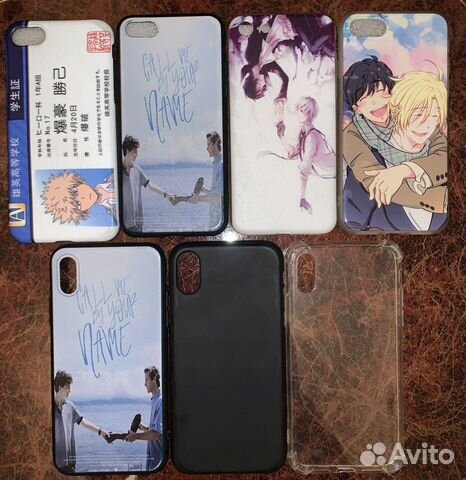 Аниме чехлы на iPhone / айфон