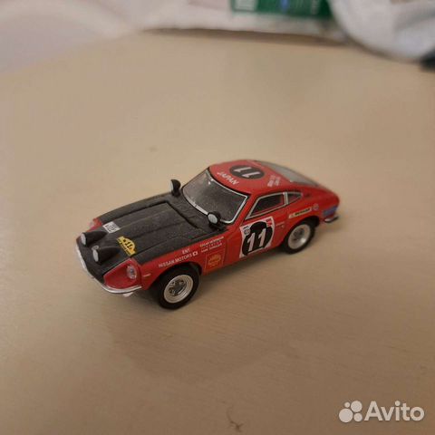 Datsun 240Z (Nissan) Greenlight 1:64 распак