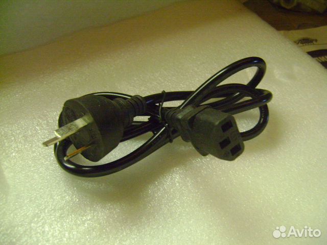 Силовой кабель для компьютера AS/NZS 3112