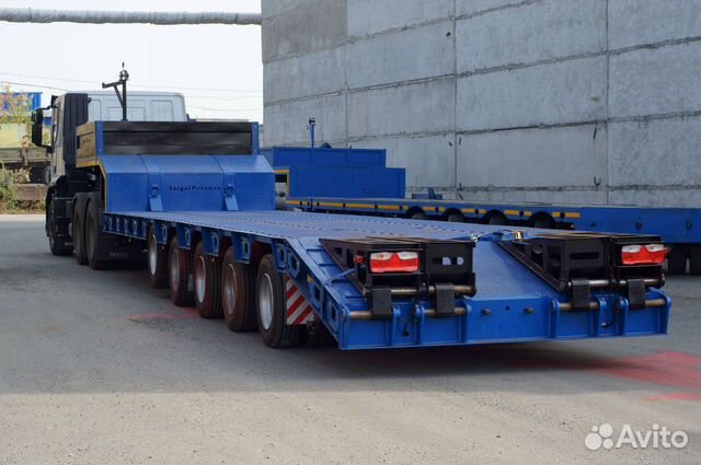 Полуприцеп трал (тяжеловоз) САП 946435, 2022