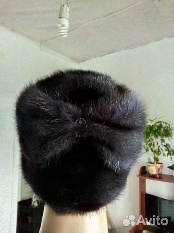 Шапка норковая женская