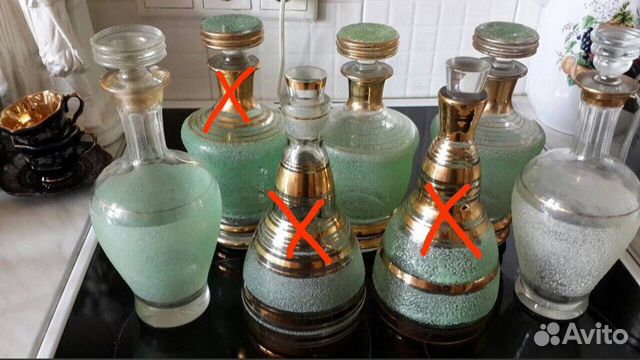 Штофы и графины СССР