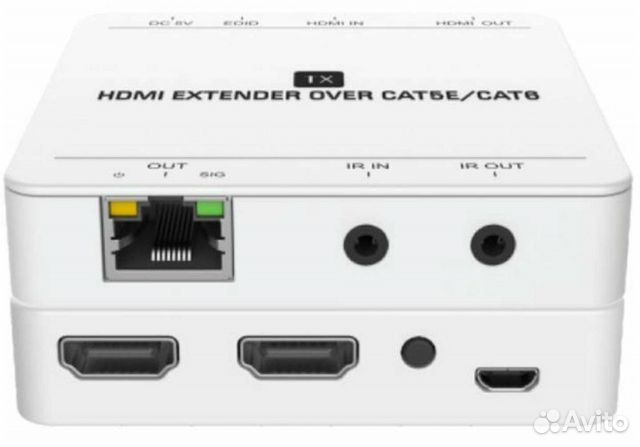 Удлинитель hdmi 4K по витой паре на 50 м