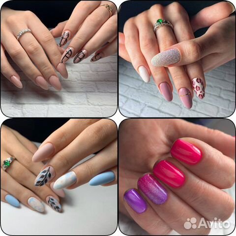 Маникюр,гель лак, наращивание