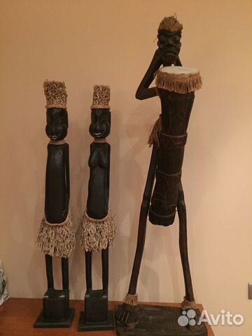 Статуи статуэтки фигуры из дерева