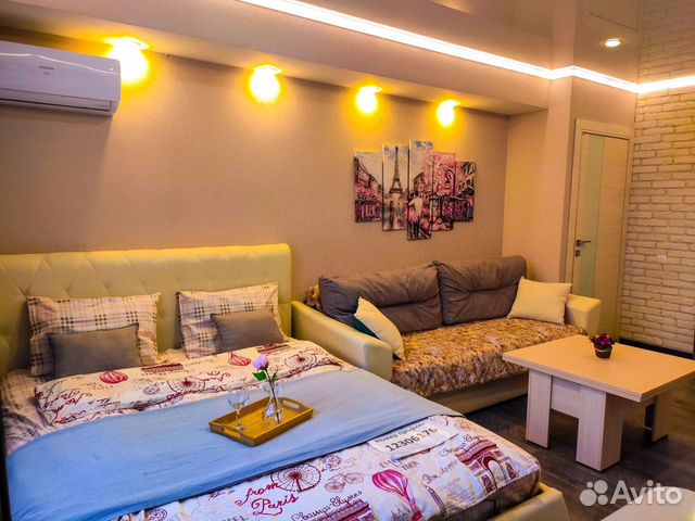 

Квартира-студия, 30 м², 2 кровати
