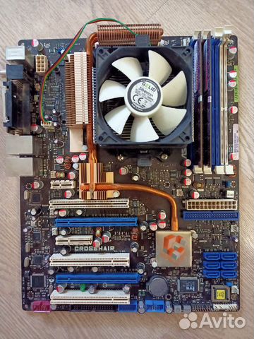 Asus Crosshair + AMD Phenom 9850 + 4GB RAM