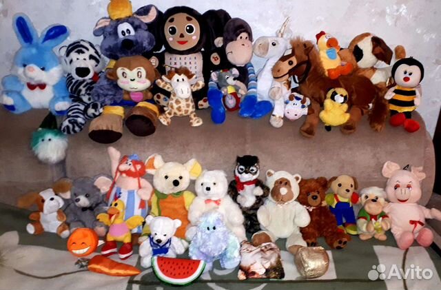 Красивые мягкие игрушки