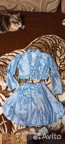 Костюм на стройную девочку 140 рост