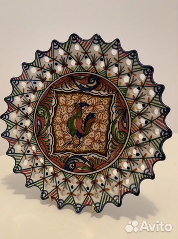 Тарелка декоративная, настенная