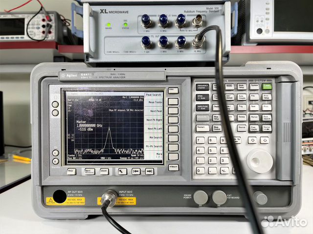 Анализатор спектра Agilent E4411B до 1,5 ггц