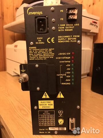 Блок питания для атс siemens isdx invensys