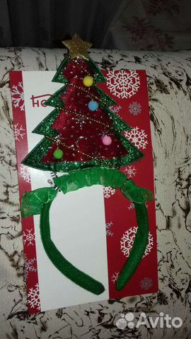 Ободок ёлочка