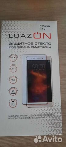 Защитное стекло 2.5D LuazON для Honor 8X