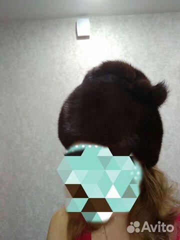 Шапка норковая женская