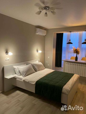 

Квартира-студия, 30 м², 1 кровать